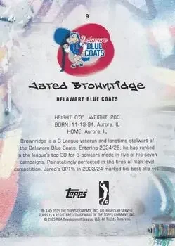 Back of Jared Brownridge