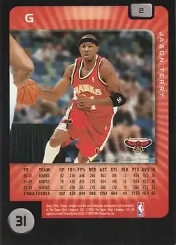 Back of Jason Terry