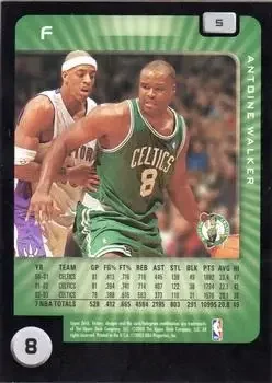 Back of Antoine Walker