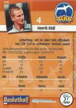 Back of Henrik Rodl