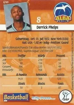 Back of Derrick Phelps