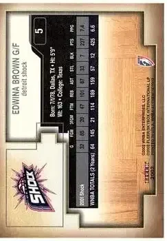 Back of Edwina Brown