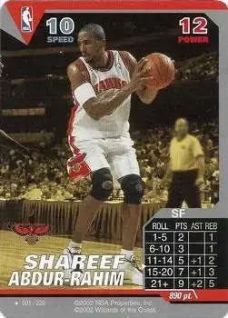 Front of Shareef Abdur-Rahim