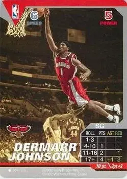 2002 NBA Showdown #004 DerMarr Johnson
