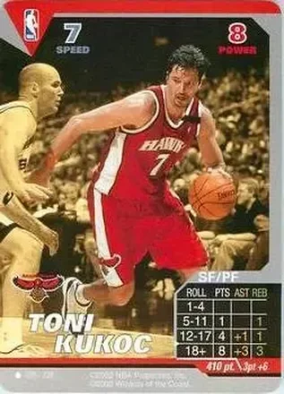 2002 NBA Showdown #005 Toni Kukoc