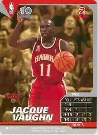 2002 NBA Showdown #008 Jacque Vaughn