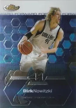 Front of Dirk Nowitzki