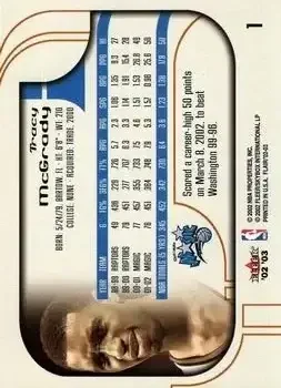 Back of Tracy McGrady