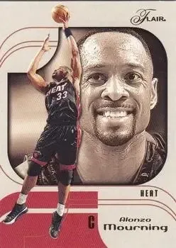 2002-03 Flair #4 Alonzo Mourning