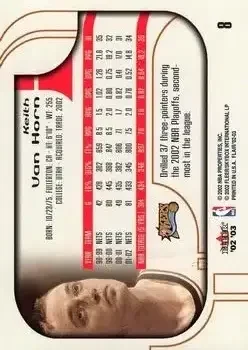 Back of Keith Van Horn