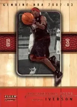 Front of Allen Iverson