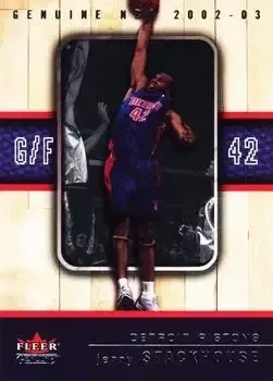 2002-03 Fleer Genuine #3 Jerry Stackhouse