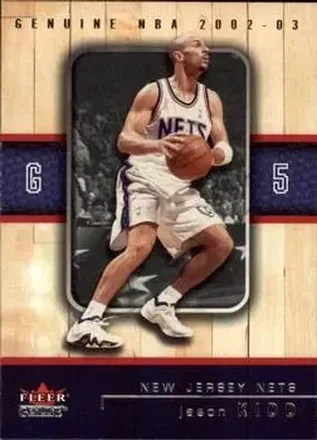 2002-03 Fleer Genuine #5 Jason Kidd