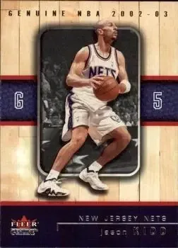 2002-03 Fleer Genuine #5 Jason Kidd