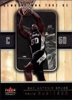 Front of David Robinson