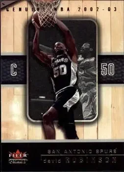 Front of David Robinson