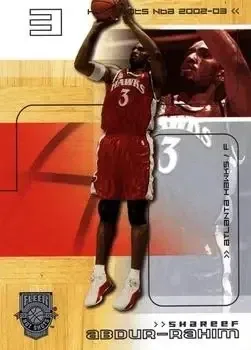 2002-03 Fleer Hot Shots #1 Shareef Abdur-Rahim