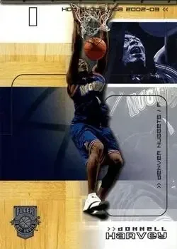 2002-03 Fleer Hot Shots #5 Donnell Harvey