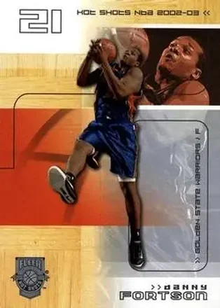 2002-03 Fleer Hot Shots #6 - Danny Fortson - Golden State Warriors