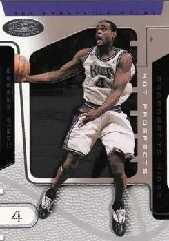 2002-03 Hoops Hot Prospects #2 Chris Webber