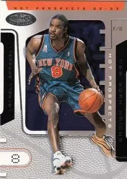 2002-03 Hoops Hot Prospects #3 Latrell Sprewell