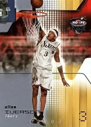 2002-03 Hoops Stars #3 Allen Iverson