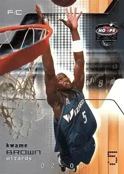 2002-03 Hoops Stars #5 Kwame Brown