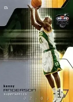 2002-03 Hoops Stars #7 Kenny Anderson
