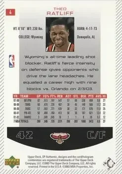 Back of Theo Ratliff