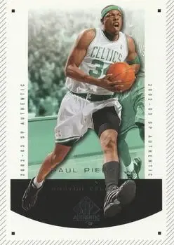 2002-03 SP Authentic #5 Paul Pierce