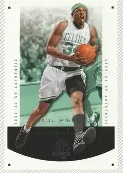 2002-03 SP Authentic #5 Paul Pierce