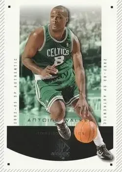 2002-03 SP Authentic #6 Antoine Walker