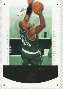 2002-03 SP Authentic #8 Vin Baker