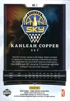 Back of Kahleah Copper