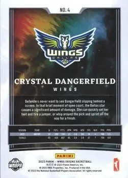 Back of Crystal Dangerfield