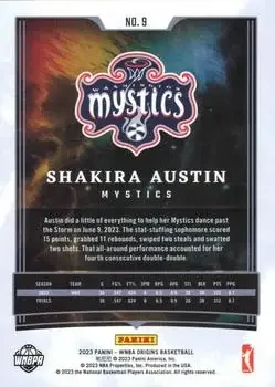Back of Shakira Austin