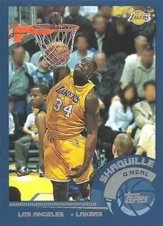 2002-03 Topps #1 Shaquille O'Neal