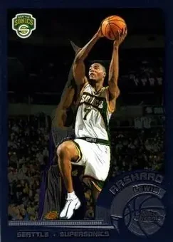 2002-03 Topps Chrome #8 - Rashard Lewis - Seattle SuperSonics