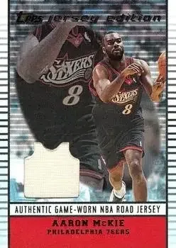 2002-03 Topps Jersey Edition #je AFM Aaron McKie
