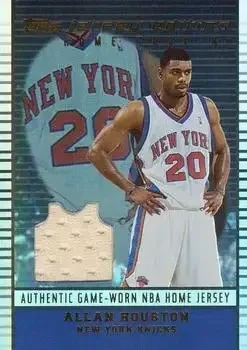 2002-03 Topps Jersey Edition #je AHO Allan Houston