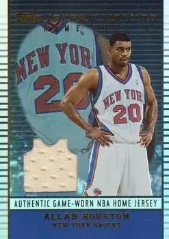 Front of Allan Houston