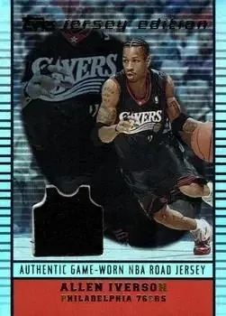 2002-03 Topps Jersey Edition #je AI Allen Iverson
