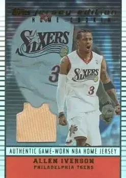 2002-03 Topps Jersey Edition #je AIV Allen Iverson