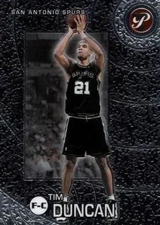 2002-03 Topps Pristine #6 Tim Duncan
