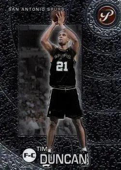 2002-03 Topps Pristine #6 Tim Duncan