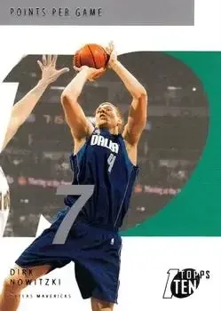 2002-03 Topps Ten #7 Dirk Nowitzki