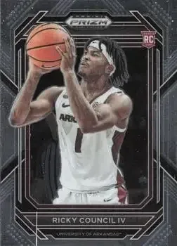 2023 Panini Prizm Draft Picks #1 Ricky Council IV