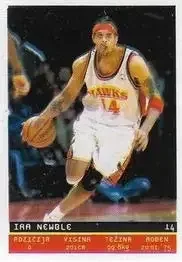 2002-03 Total Basketball Serbian Stickers #1 Ira Newble
