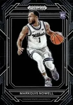 2023 Panini Prizm Draft Picks #5 - Markquis Nowell - Kansas State Wildcats 2023 Panini Prizm Draft Picks #5 - Markquis Nowell - Kansas State Wildcats
