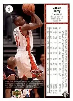 Back of Jason Terry